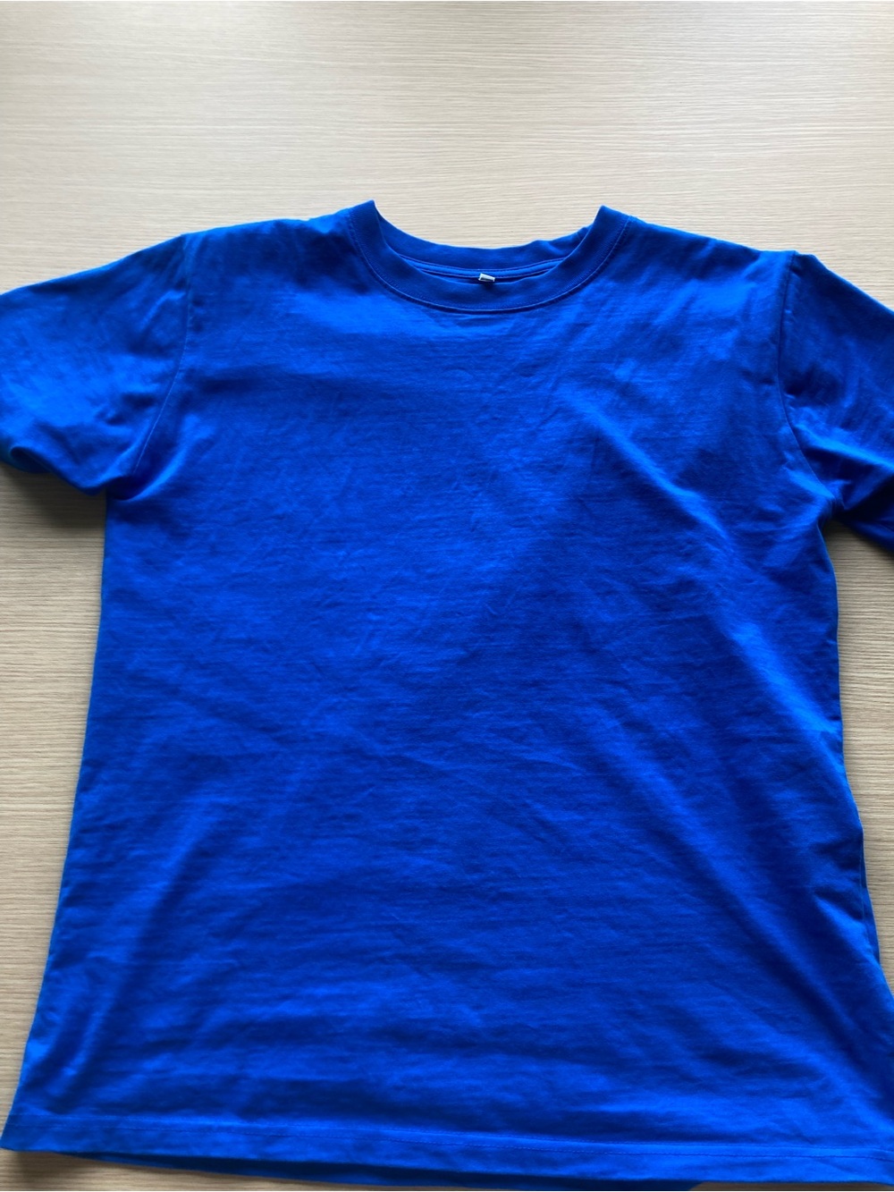 Gildan Men's Short Sleeve Crewneck Tee in Bright Blue